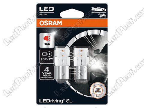 P21/5W LED-Lampen Osram LEDriving® SL Rot - BAY15d