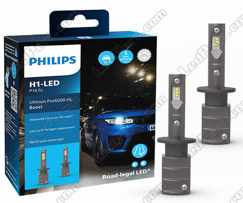 H1 LED-Lampen Philips ULTINON Pro6000 BOOST Zugelassene - 11258U60BX2