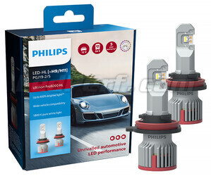 H11 LED-Lampen-Kit PHILIPS Ultinon Pro9200 +400% 5800K - LUM11362U92X2