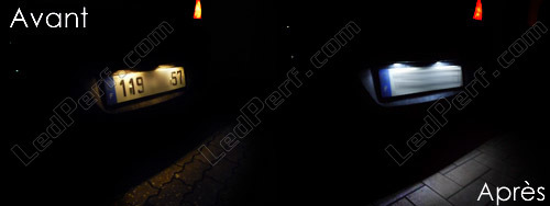 ECLAIRAGE DE PLAQUE Immatriculation Complet ampoule LED XENON Opel