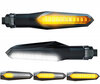 2-in-1 Dynamische LED-Blinker mit integriertem Tagfahrlicht für Aprilia Mojito 125