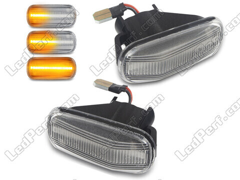 Clignotants latéraux séquentiels à LED pour Honda Accord 7G - Version claire