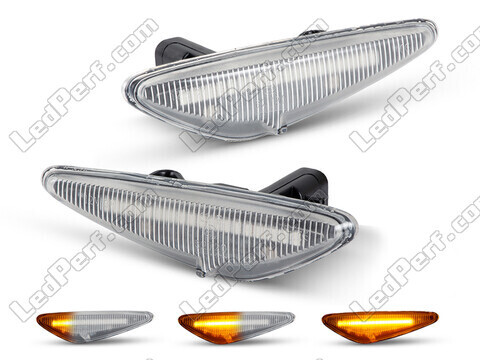 Clignotants latéraux séquentiels à LED pour Mazda MX-5 phase 4 - Version claire