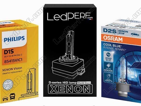 Ampoule Xénon d'origine pour Skoda Rapid, marques Osram, Philips et LedPerf disponibles en : 4300K, 5000K, 6000K et 7000K