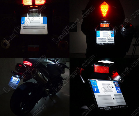 Led Plaque Immatriculation Aprilia SR Motard 125  Tuning