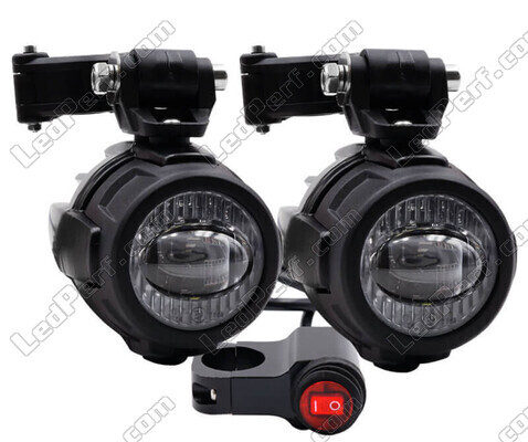 Feux LED faisceau lumineux double fonction "combo" antibrouillard et longue portée pour CFMOTO SR 450 (2023 - 2023)