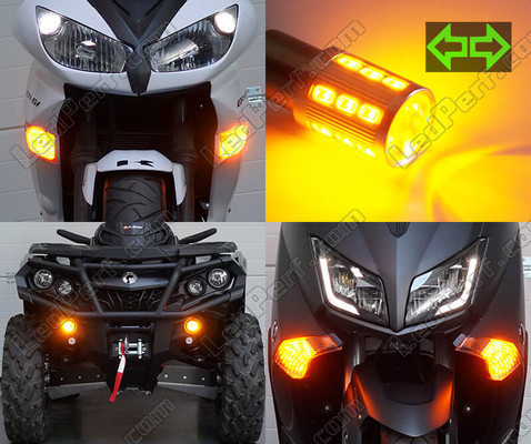 Led Clignotants Avant Honda Transalp 600 Tuning