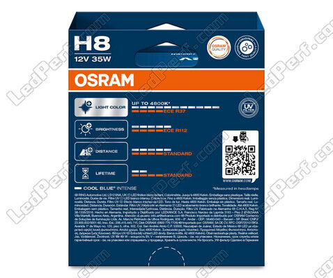 Osram Cool Blue Intense H8 Glühbirnenpaar - 64212CBN-2HB