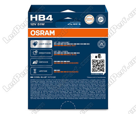 Osram Cool Blue Intense HB4 Glühbirnenpaar - 9006CBN-2HB