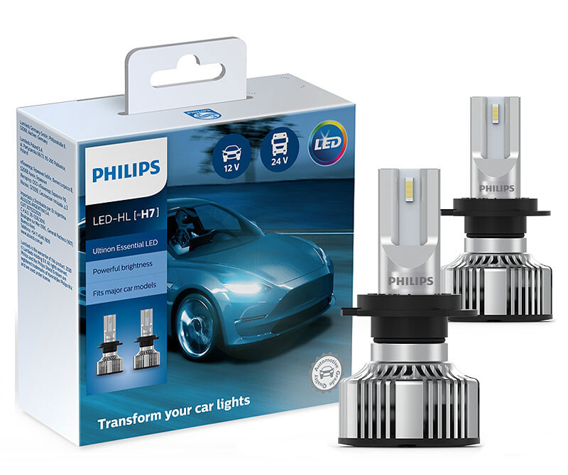 Ampoules LED H4 55W voiture homologuées 6000lm Canbus Next-Tech