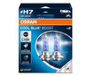 Packung mit 2 Lampen H7 Osram Cool Blue Boost - 5 500K -  62210CBB-2HB