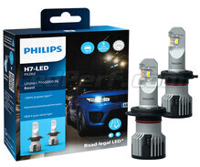 Ampoules LED H7 Philips ULTINON Pro6000 BOOST Homologuées - 11972U60BX2
